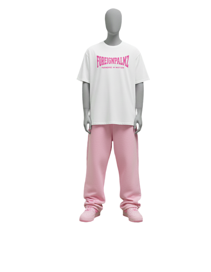 Woman’s “Paradise In Motion” Tee (Pink Edition)