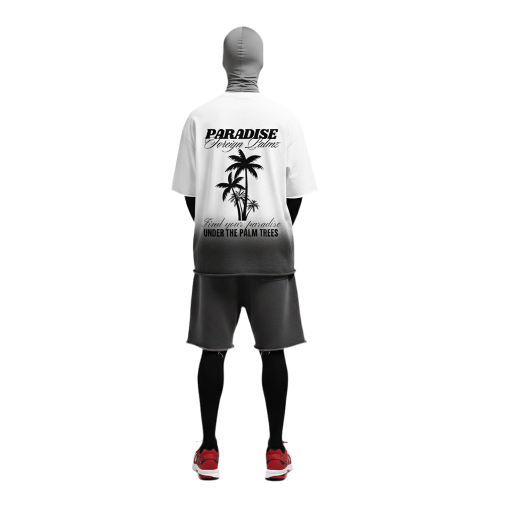 ForeignPalmz Vintage Classic Logo Tee (Front & Back Print)
