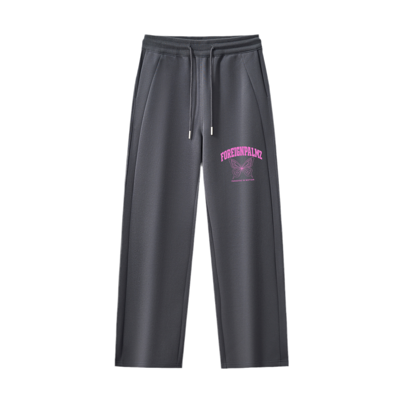 Woman’s“Paradise In Motion” Sweatpants (Pink Butterfly Edition)