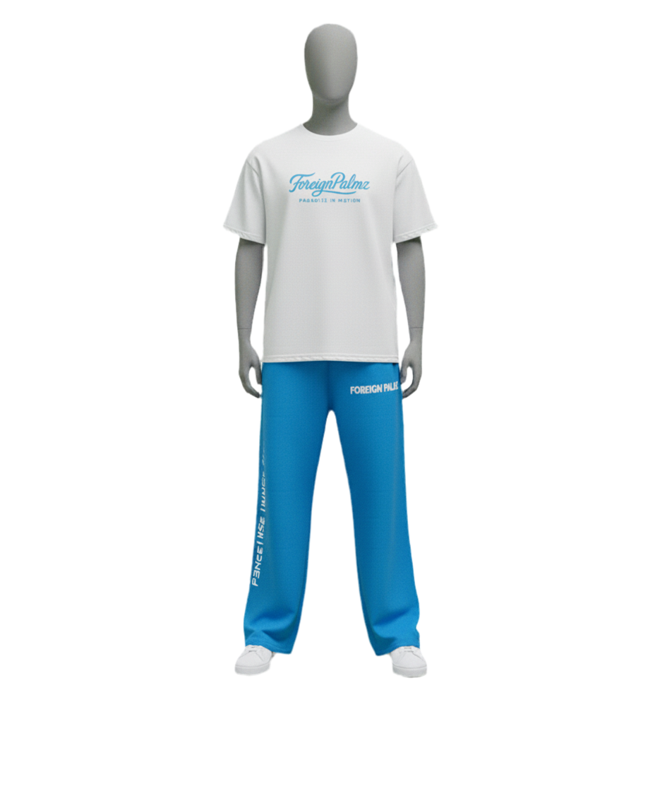 ForeignPalmz “Blue Apex Drive Edition ” (Front & Back Print)