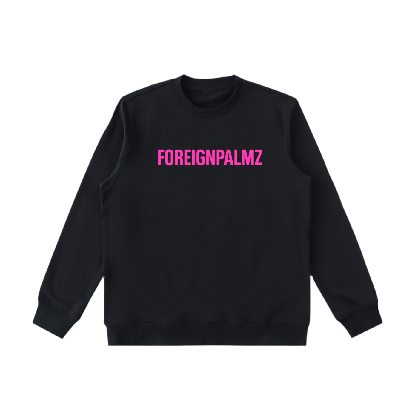 Womans Foreignpalmz Essential Sweatshirt (Pink Box Logo Edition)