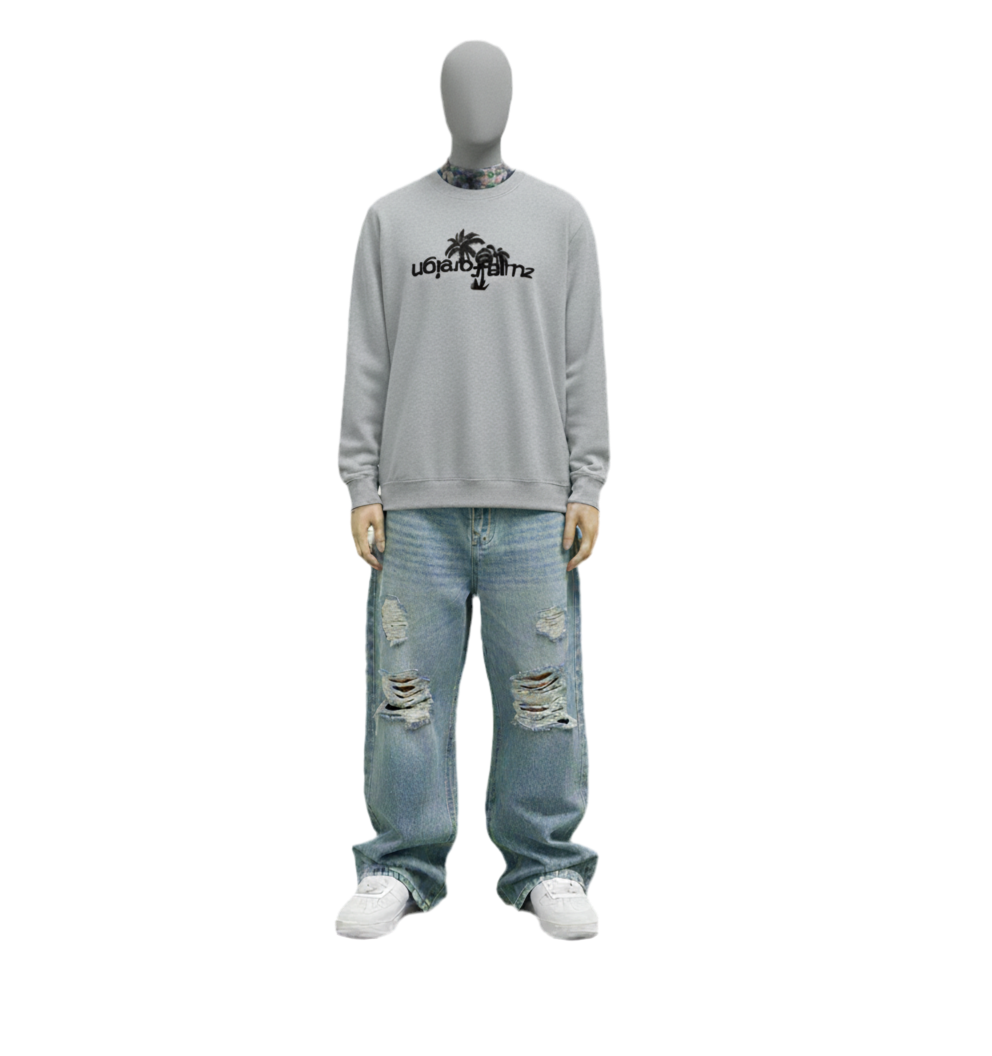 ForeignPalmz Essential Sweatshirt (Classic Black Logo Edition)