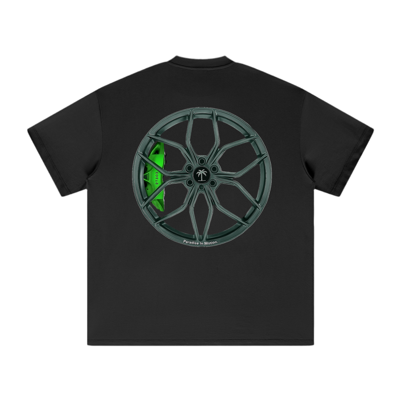 ForeignPalmz “Green Apex Drive” Tee (Front & Back Print)