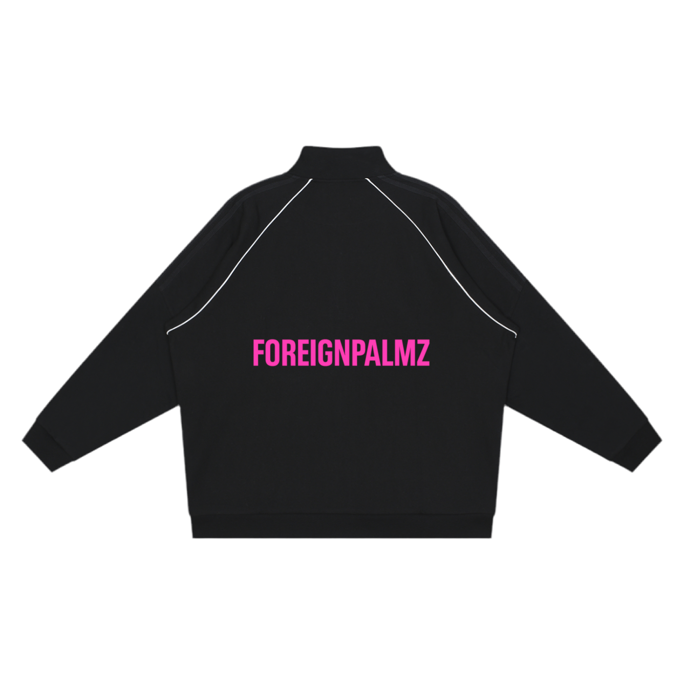 Woman’s ForeignPalmz Reflection Striped Jacket (Pink Logo Edition)