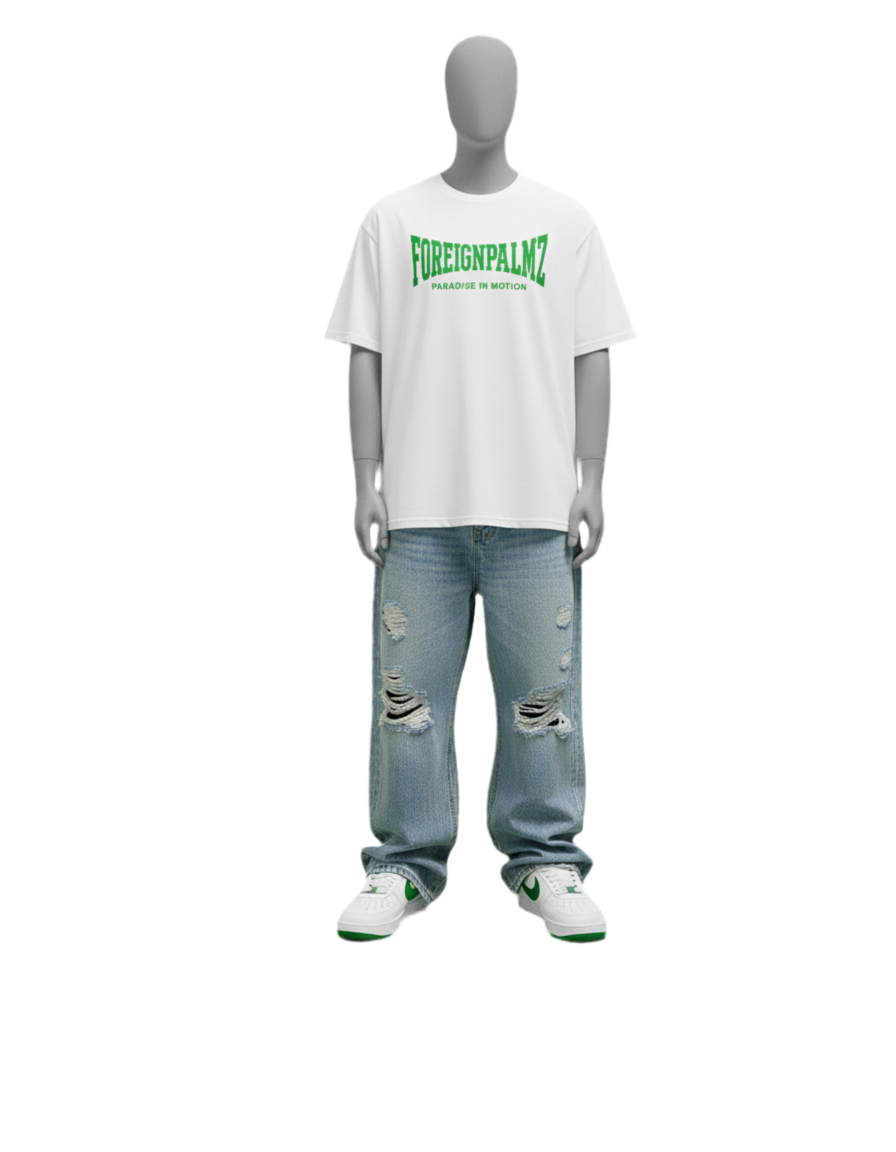 ForeignPalmz Paradise In Motion Tee (Green Edition)