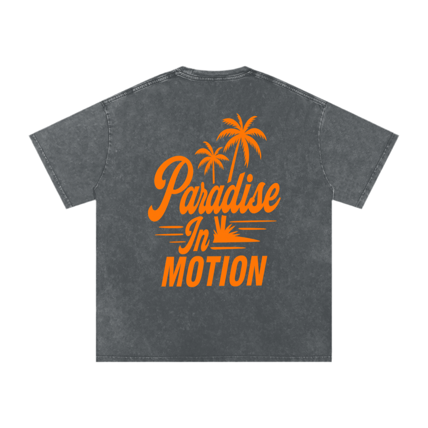 ForeignPalmz “Paradise In Motion” Vintage Oversized Tee (Front & Back Print)