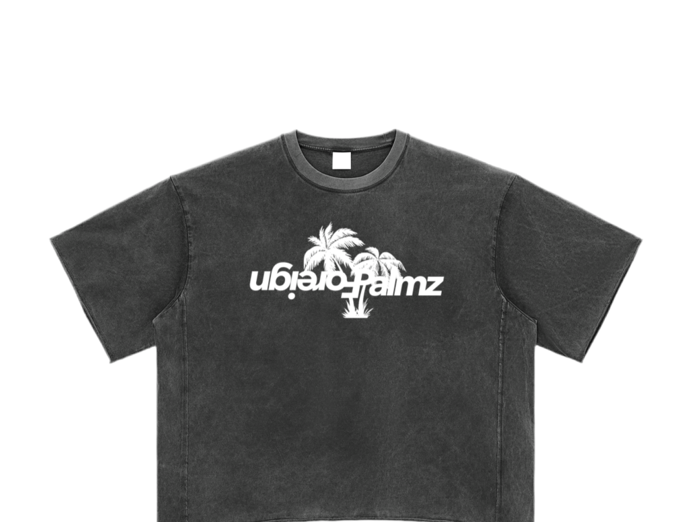 ForeignPalmz Raw Edge Boxy Tee