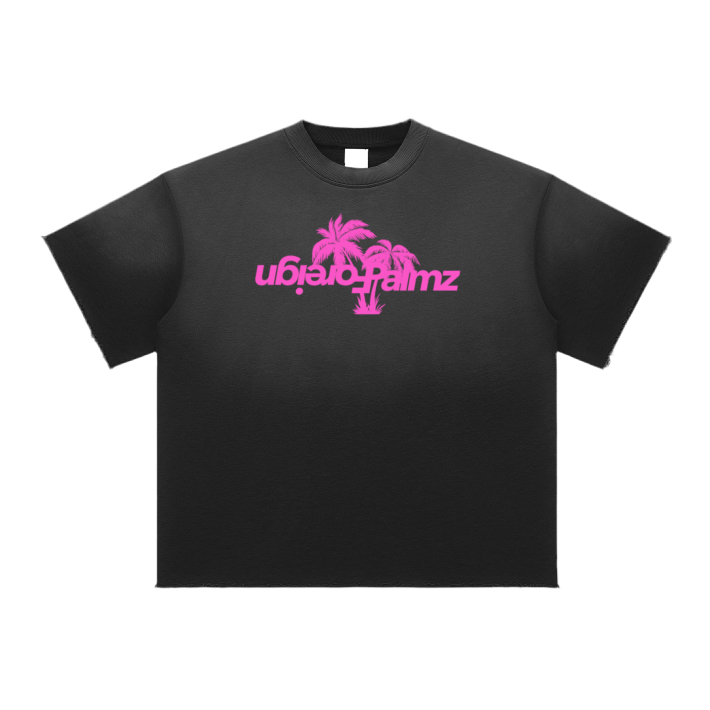 Womans Classic Pink Vintage Tee (Front & Back Print)