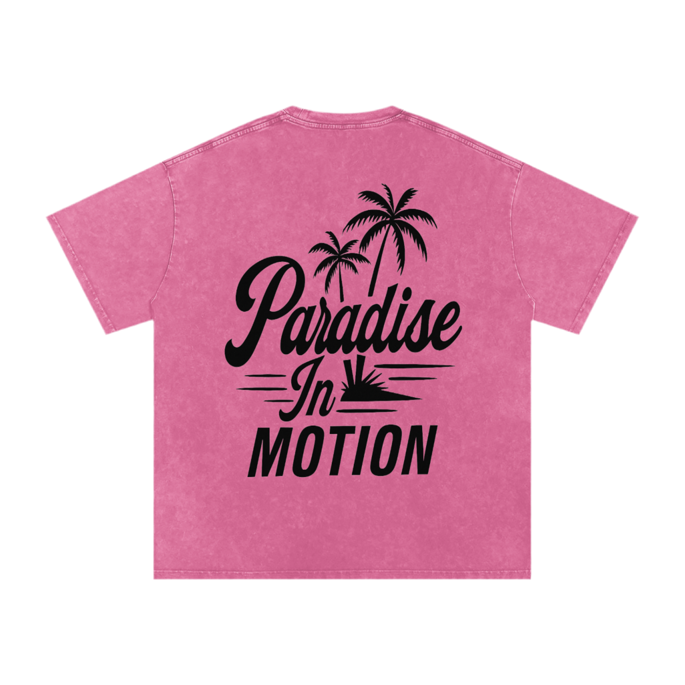 Woman’s Oversized Vintage Tee (Back & Front Print)
