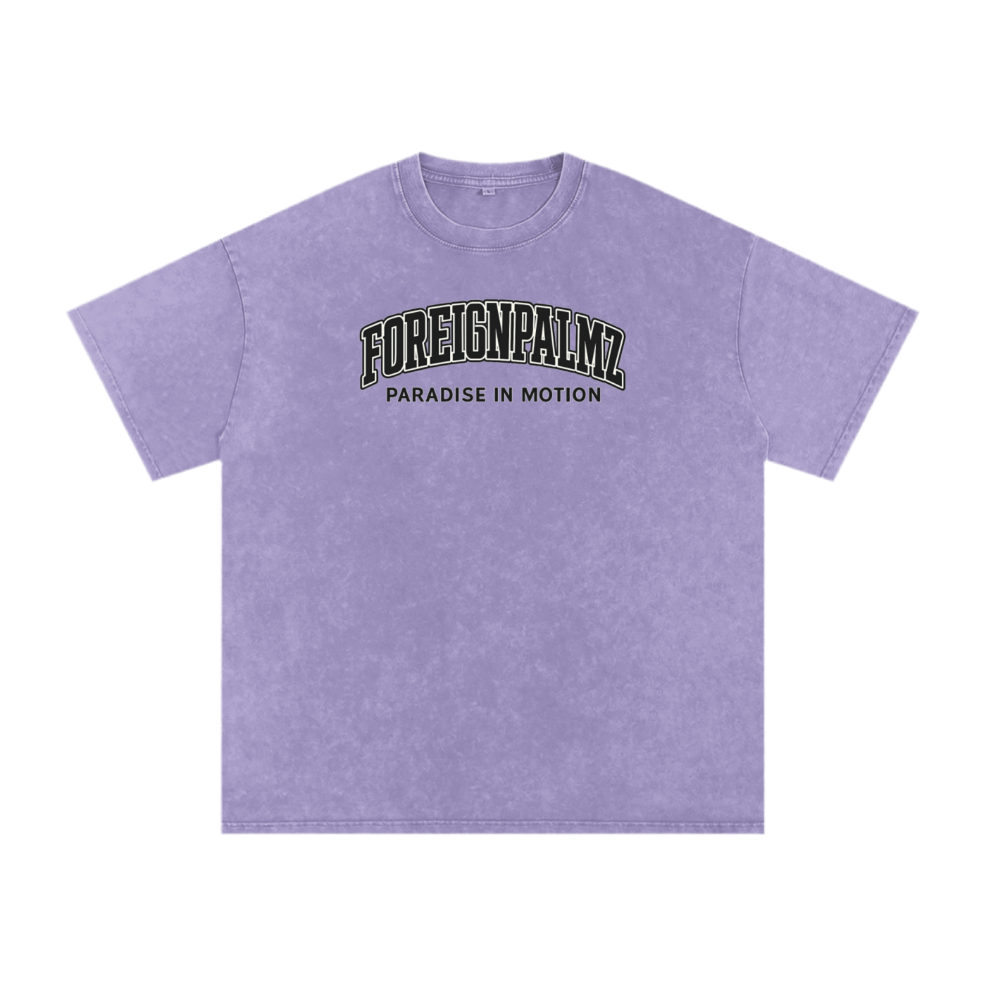 Woman’s Oversized Vintage Tee (Back & Front Print)