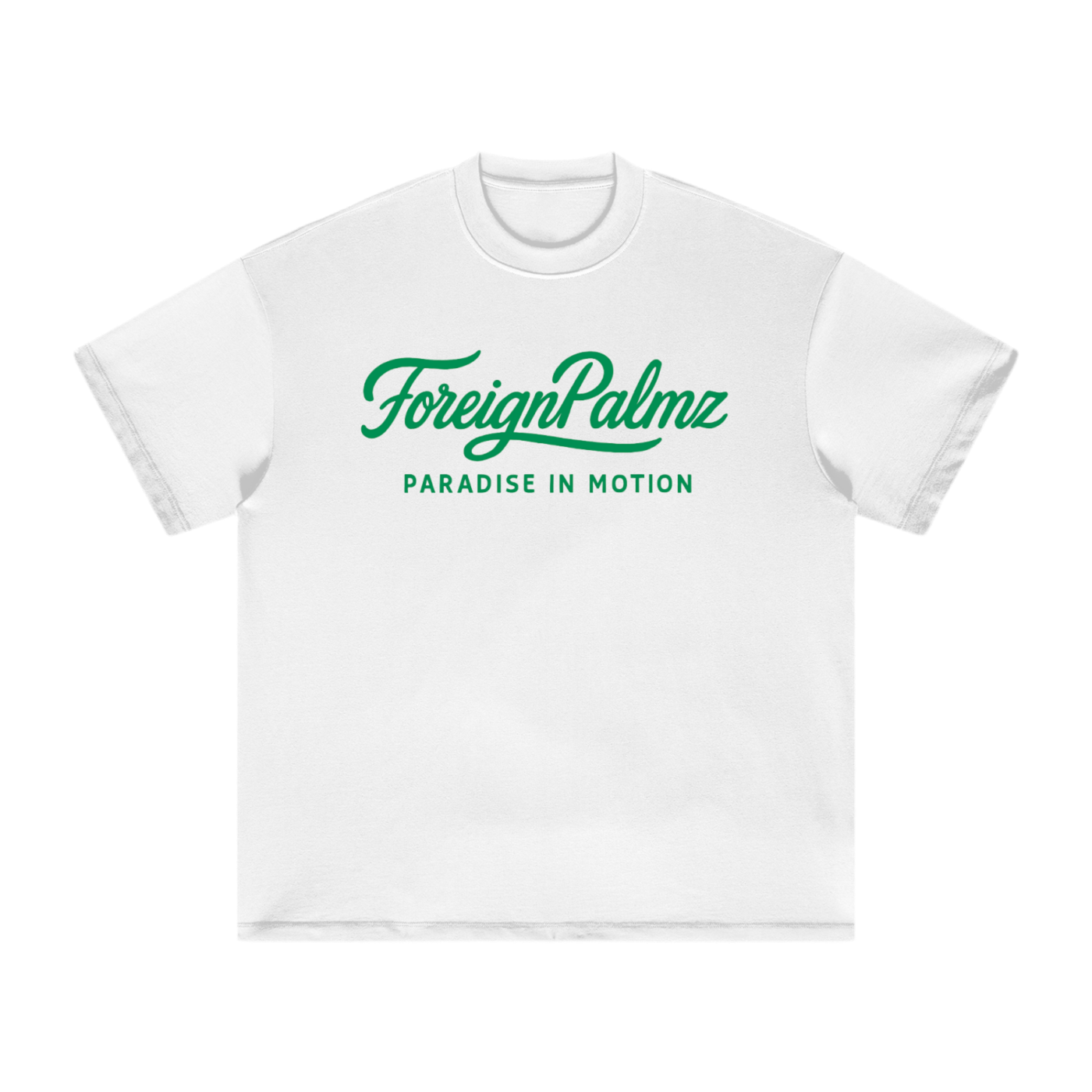 ForeignPalmz “Green Apex Drive” Tee (Front & Back Print)