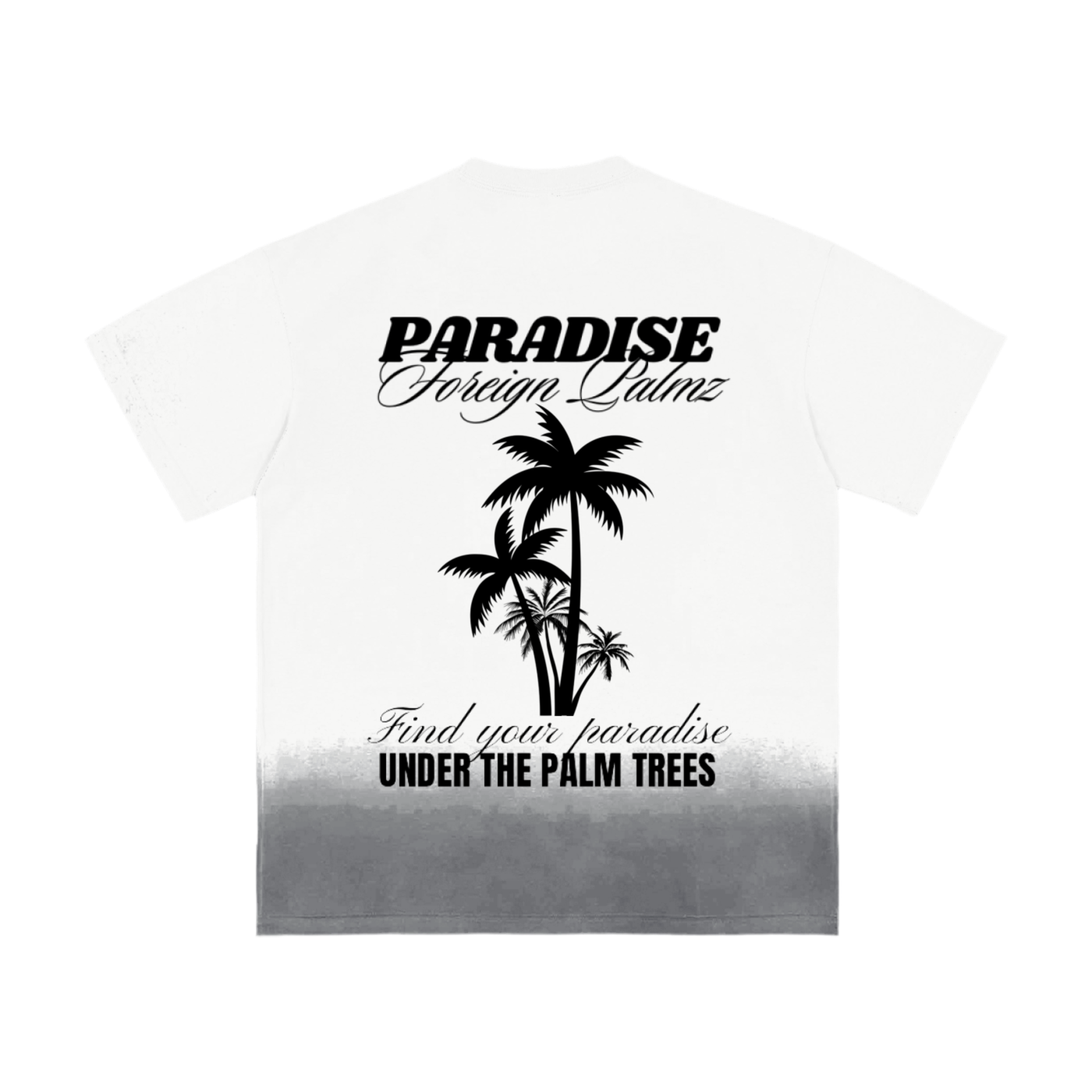 ForeignPalmz Vintage Classic Logo Tee (Front & Back Print)