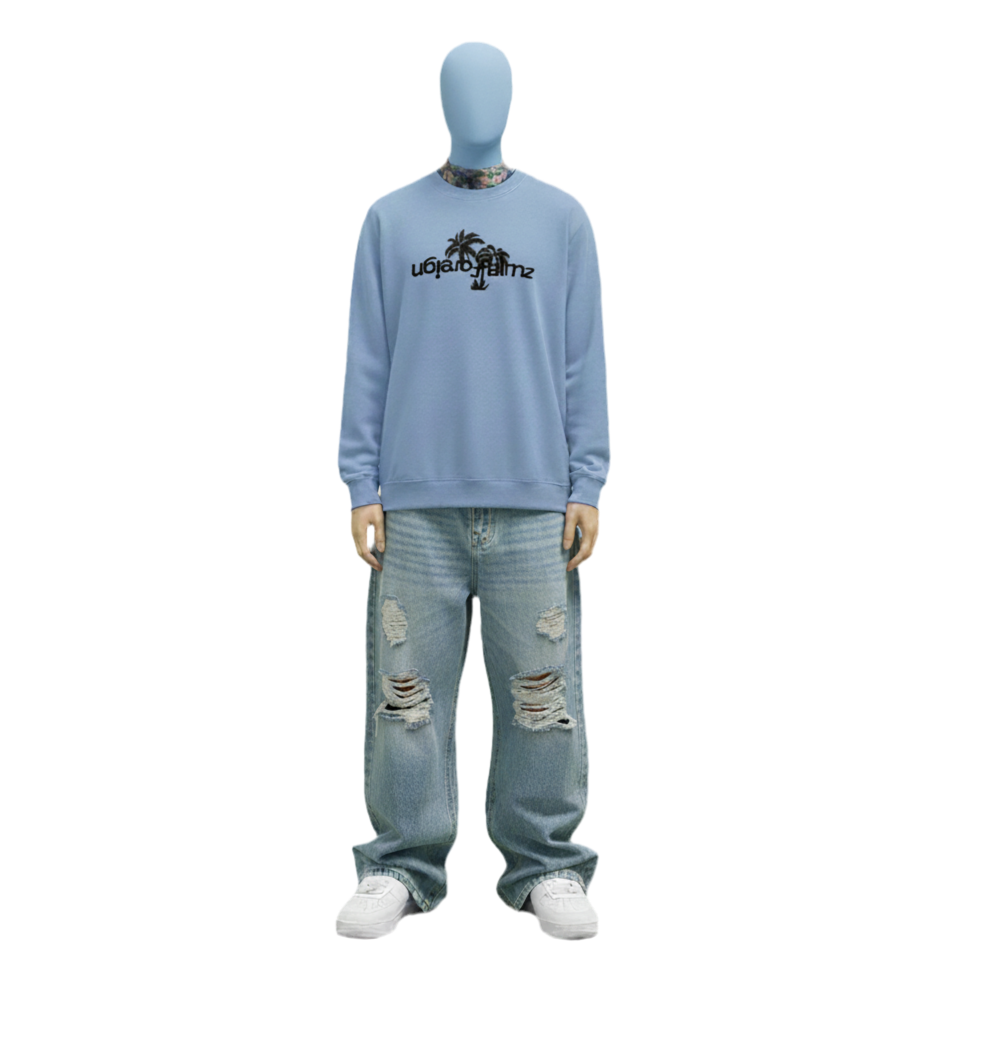 ForeignPalmz Essential Sweatshirt (Classic Black Logo Edition)