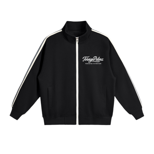 ForeignPalmz “Paradise In Motion”Stripped Collar Jacket