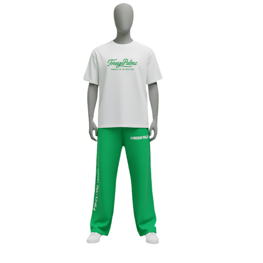 ForeignPalmz “Green Apex Drive” Tee (Front & Back Print)