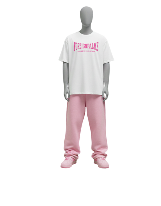 Woman’s “Paradise In Motion” Tee (Pink Edition)