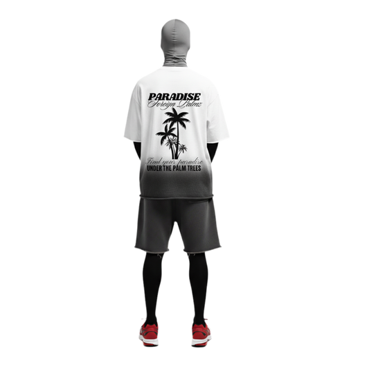 ForeignPalmz Vintage Classic Logo Tee (Front & Back Print)