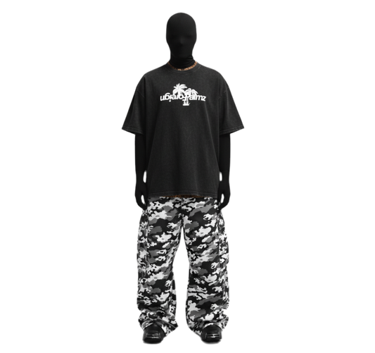 ForeignPalmz Vintage Oversized Tee (Classic logo)