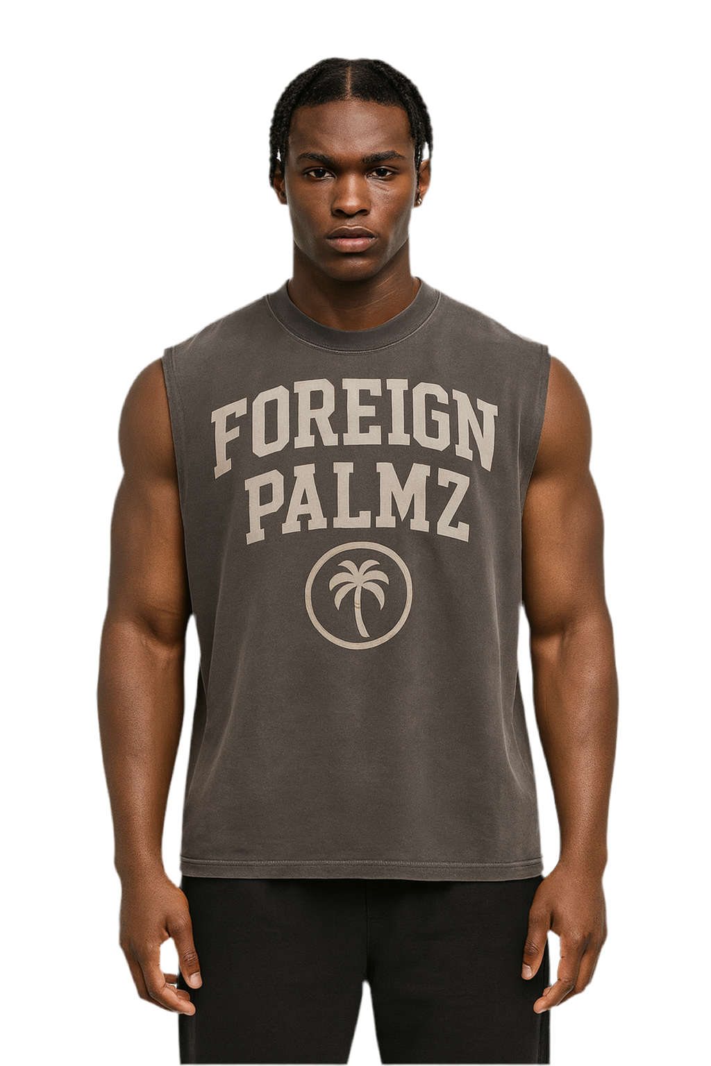 ForeignPalmz Reverse Washed Tank