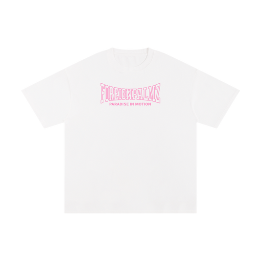 Woman’s “Paradise In Motion” Tee (Pink Edition)