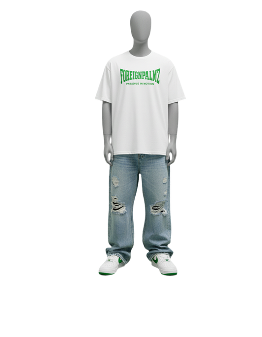 ForeignPalmz Paradise In Motion Tee (Green Edition)