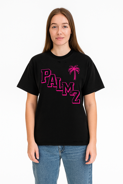 Palmz Logo Frayed T-Shirt