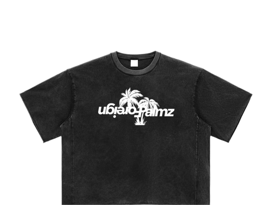 ForeignPalmz Raw Edge Boxy Tee