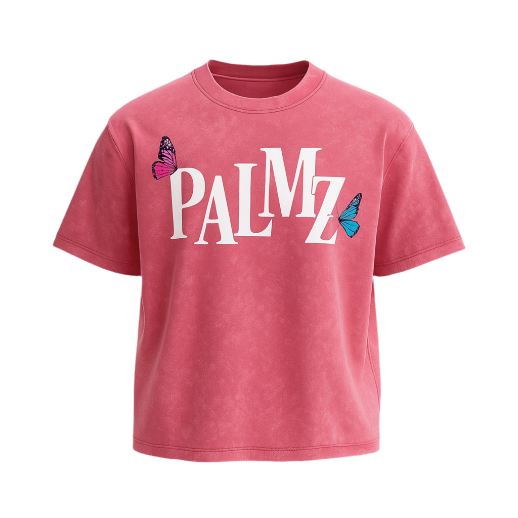 Girls PALMZ Butterfly Logo T-shirt