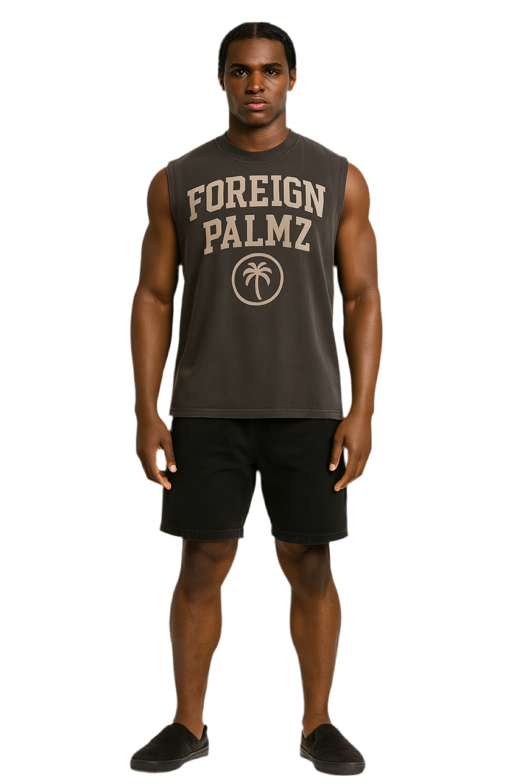 ForeignPalmz Reverse Washed Tank