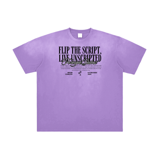 Woman’s ForeignPalmz Vintage Flip The Script Tee